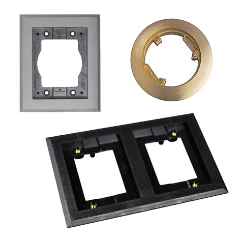 electrical flange box|floor flanges for steel boxes.